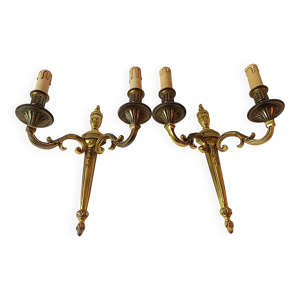 Paire d'appliques murales - xvi