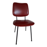 Chaise rouge a l unité