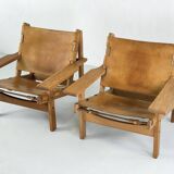 Armchairs model 168 "Jadtstol" by Kurt Østervig for KP Mobler - 1960s