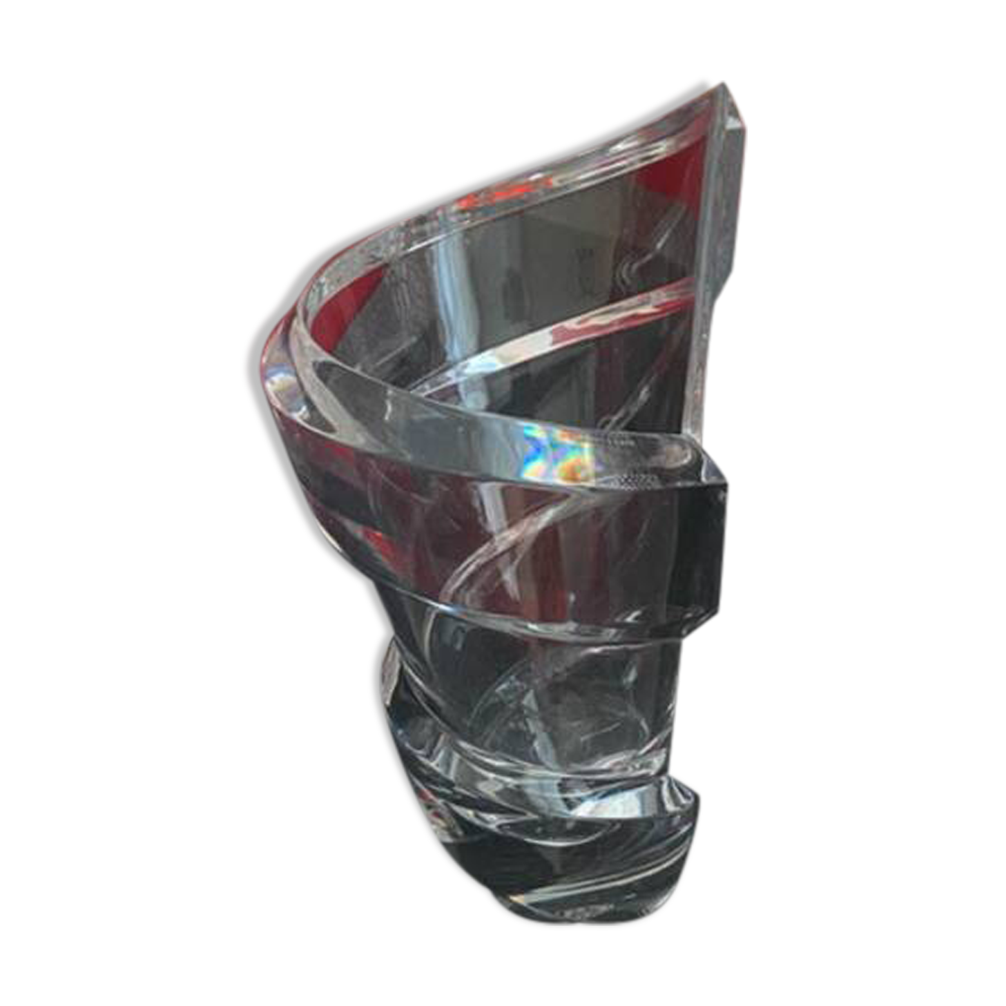 Rare Baccarat spiral vase