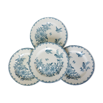 4 flat plates in iron earth of LG Clairefontaine Bengali model 210806