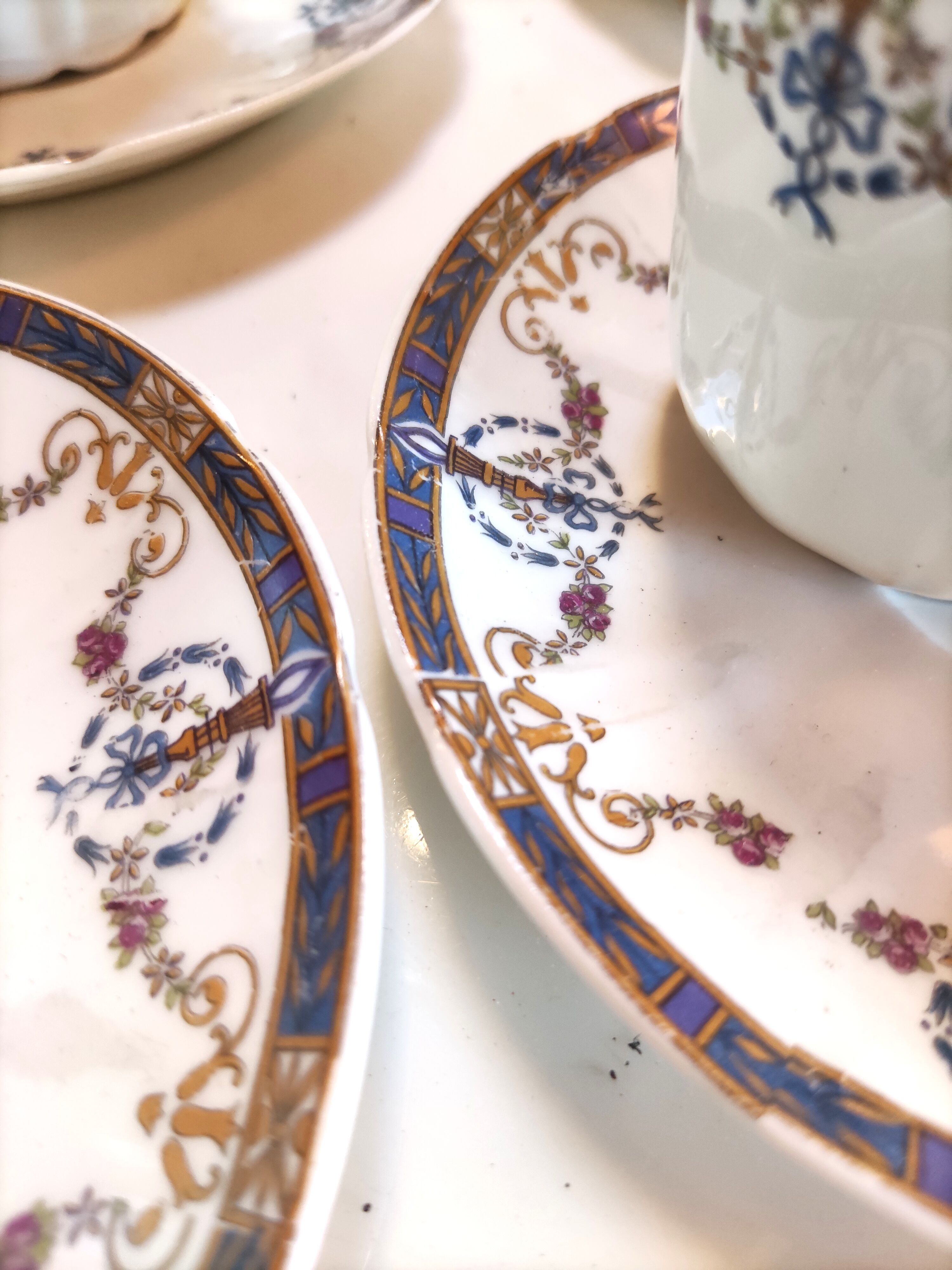 Art Deco porcelain coffee service