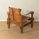 Brutalist Vintage Safari Armchair