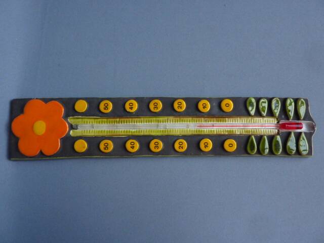 Thermometer with a scales