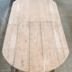 Old table on trestles