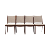 Set of four teak chairs, Danish design, 1970s, designer: Johannes Andersen