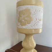 Lampe à poser en albâtre