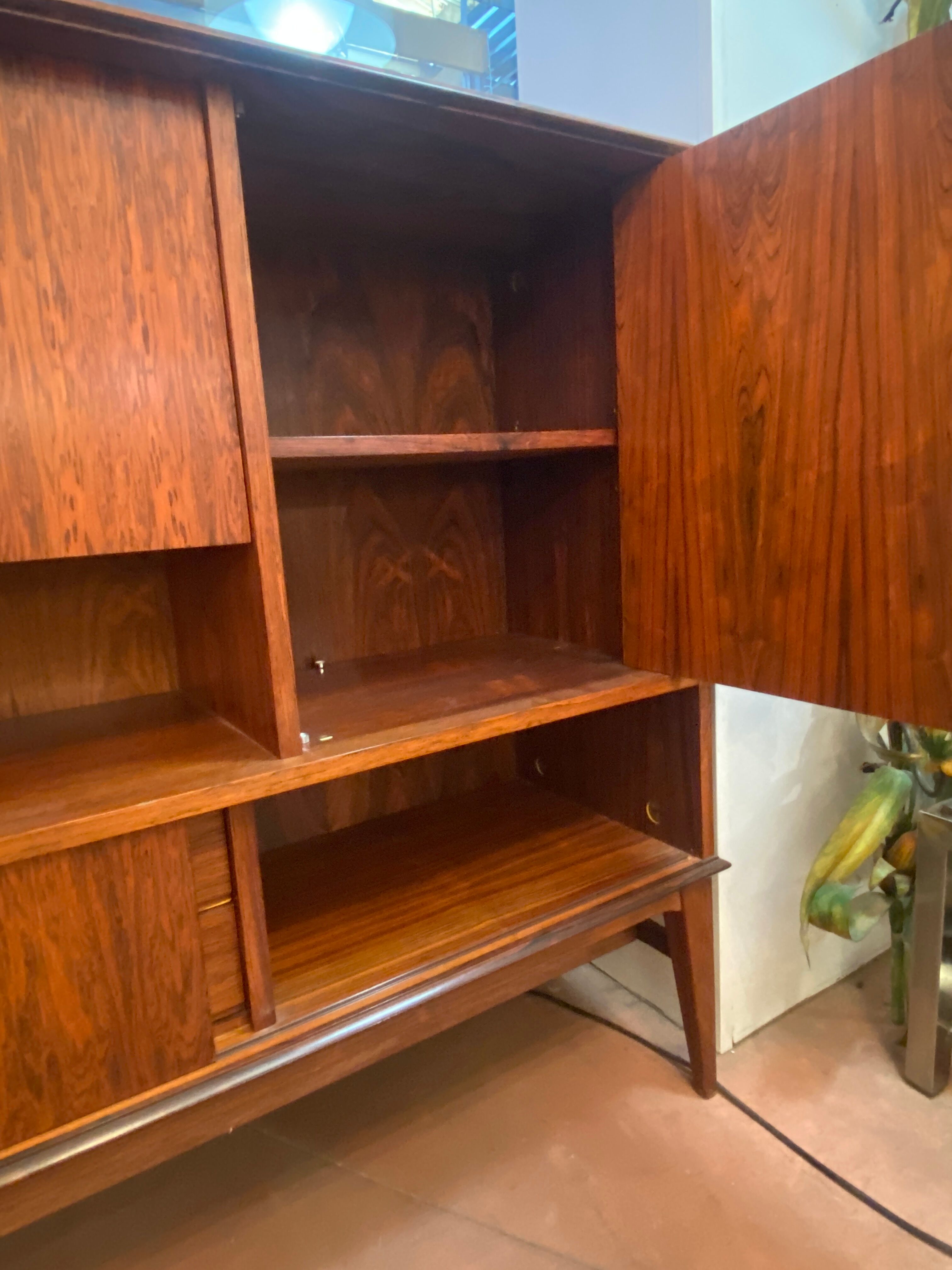 Scandinavian row high rosewood rio for arno circa 60