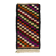 Colorful Vintage Hand-Knotted Turkish Tulu Rug with Checkered Design. 100% Wool