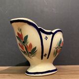 Unsigned Quimper earthenware sauce
