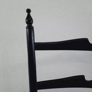 Pair of chiavarine chairs 40/50s high backrest