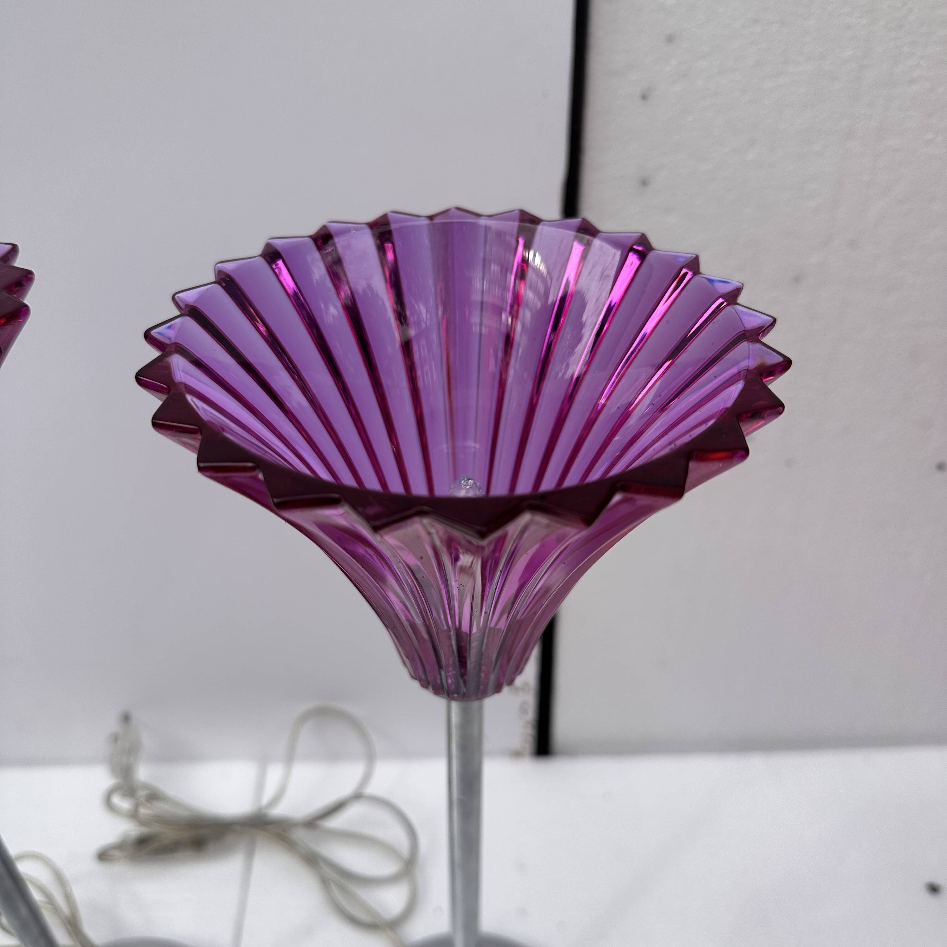 Pair of "Mille Nuits" table lamps, Mathias for Baccarat, 2000s - France