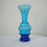 Ancient vase in engraved glass