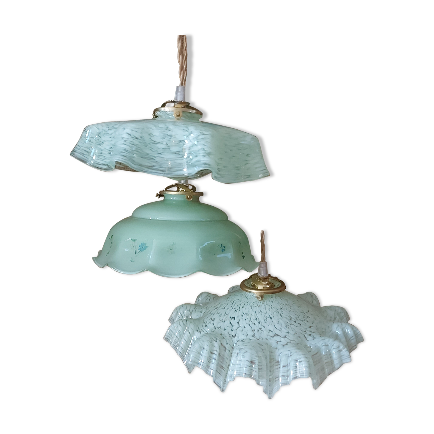 Waterfall suspension