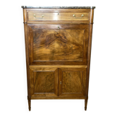 Louis XVI period walnut secretary