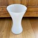 Anne Nilsson white glass spool vase for Ikea