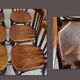 Lot 6 bistro chairs 50s