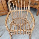 Rattan armchair from 1970