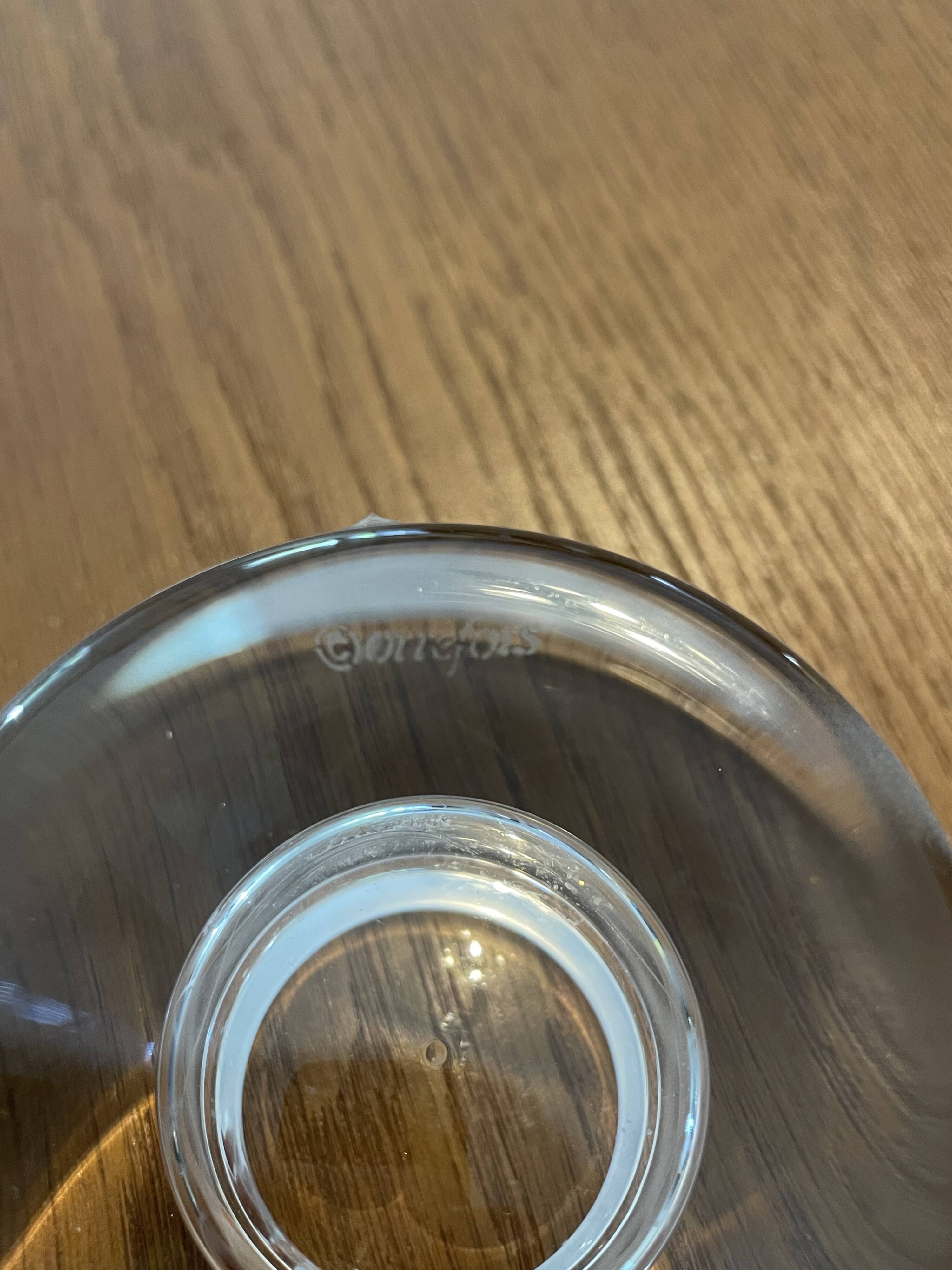 Orrefors Sweden candlestick