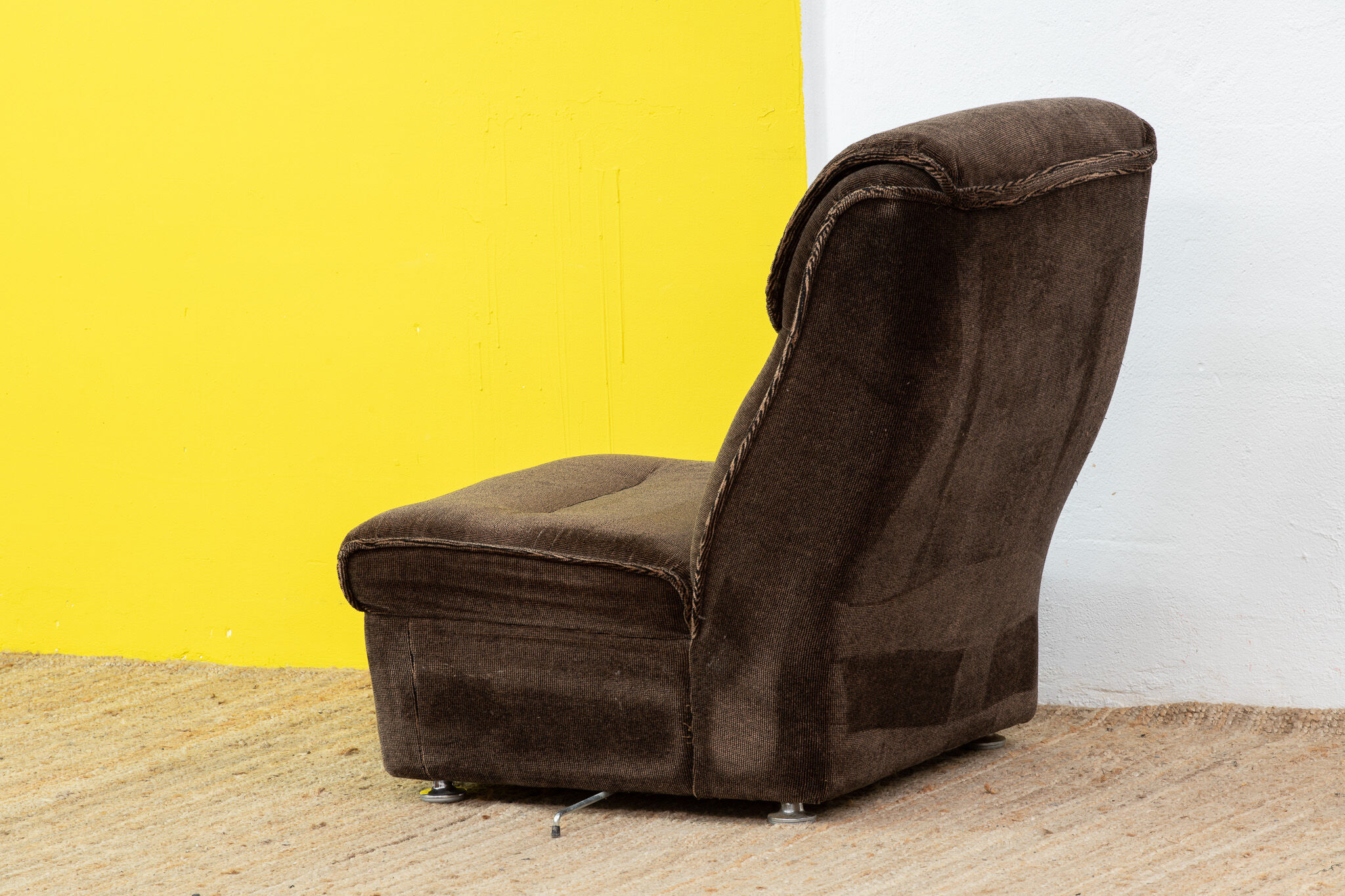 Scandinavian vintage fireside chair 70 cm