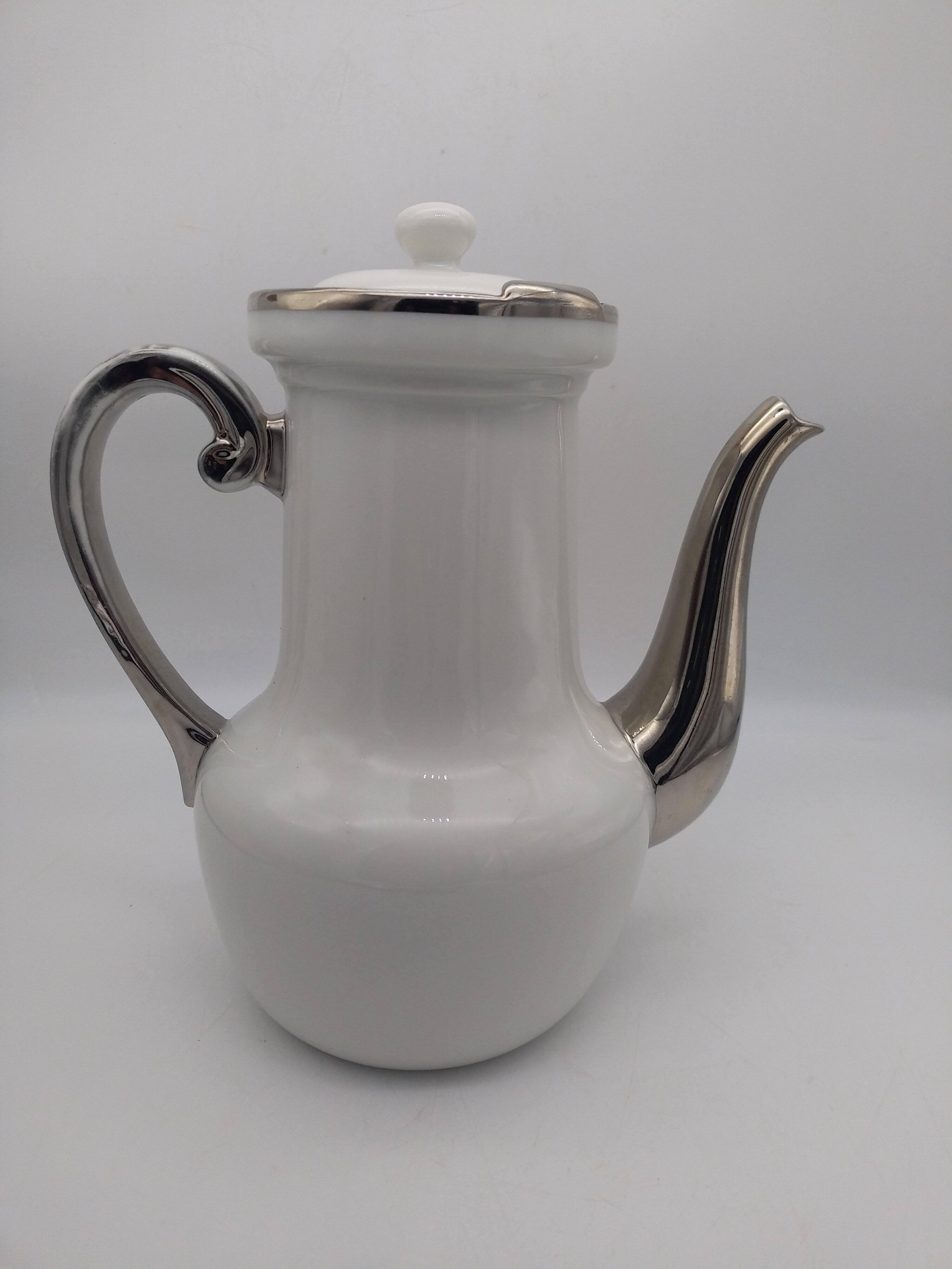 Teapot Coffee Maker Aluminite Frugier Limoges.