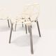 Set of 4 Chair One Cream Chairs – Magis (Louvre Origin)