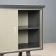 Vintage lacquered metal storage furniture, design, Italy, 1960s
