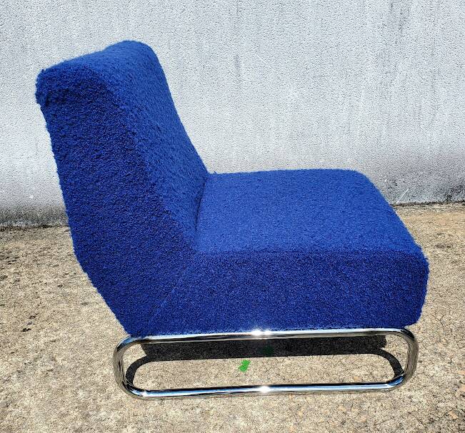 70's Blue Armchair