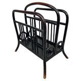 Curved wooden magazine rack no.33 by Thonet