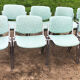 8 old office chairs Castelli - model DSC106 by Giancarlo Piretti