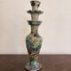 Ancient Ceramic Candle Holder Terracotta Persian Bird Torch Persian