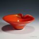 'Corallo Oro' bowl attributed to Archimede Seguso, Murano Italy circa 1950.