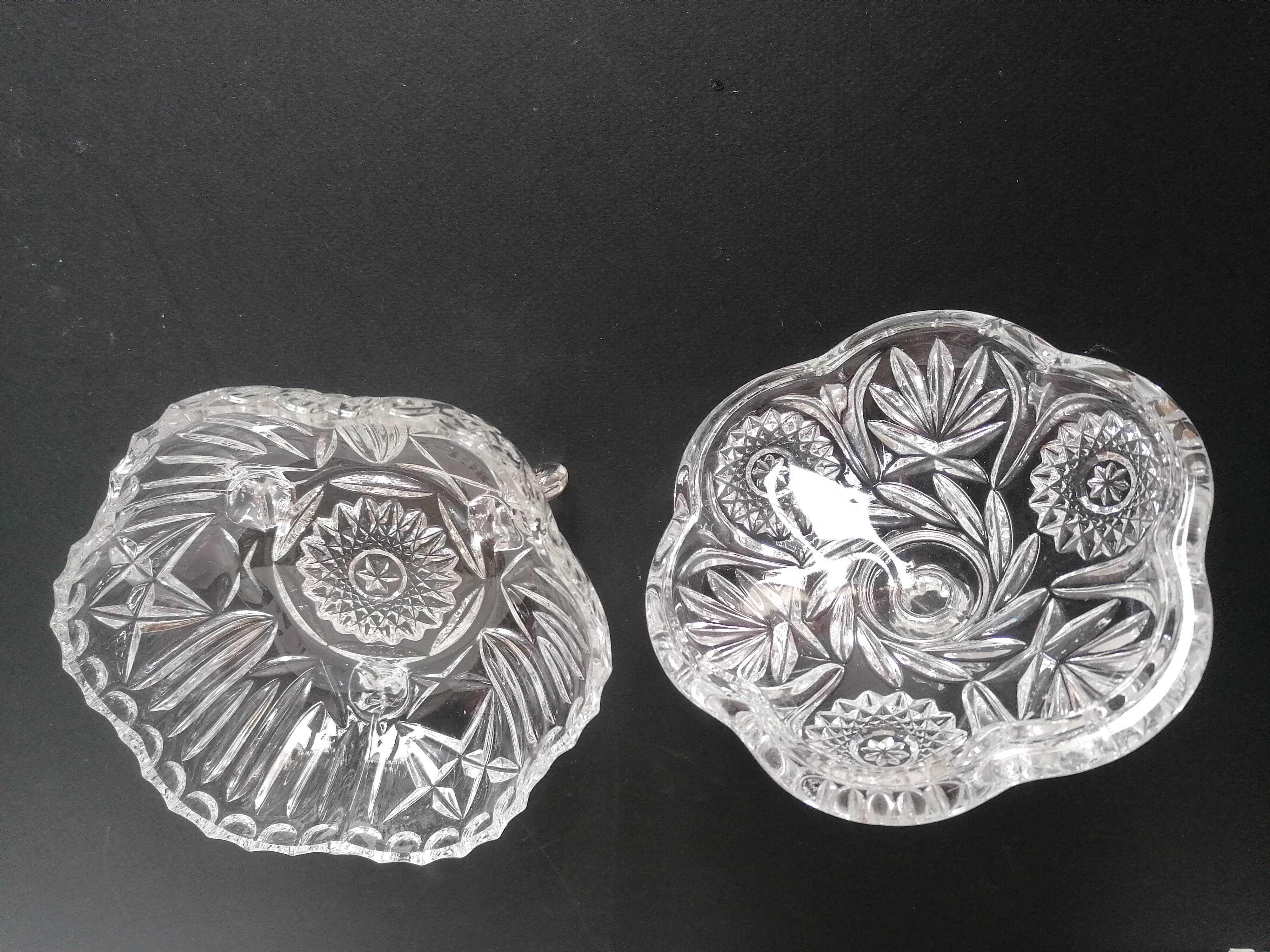 Crystal sugar bowl or candy maker