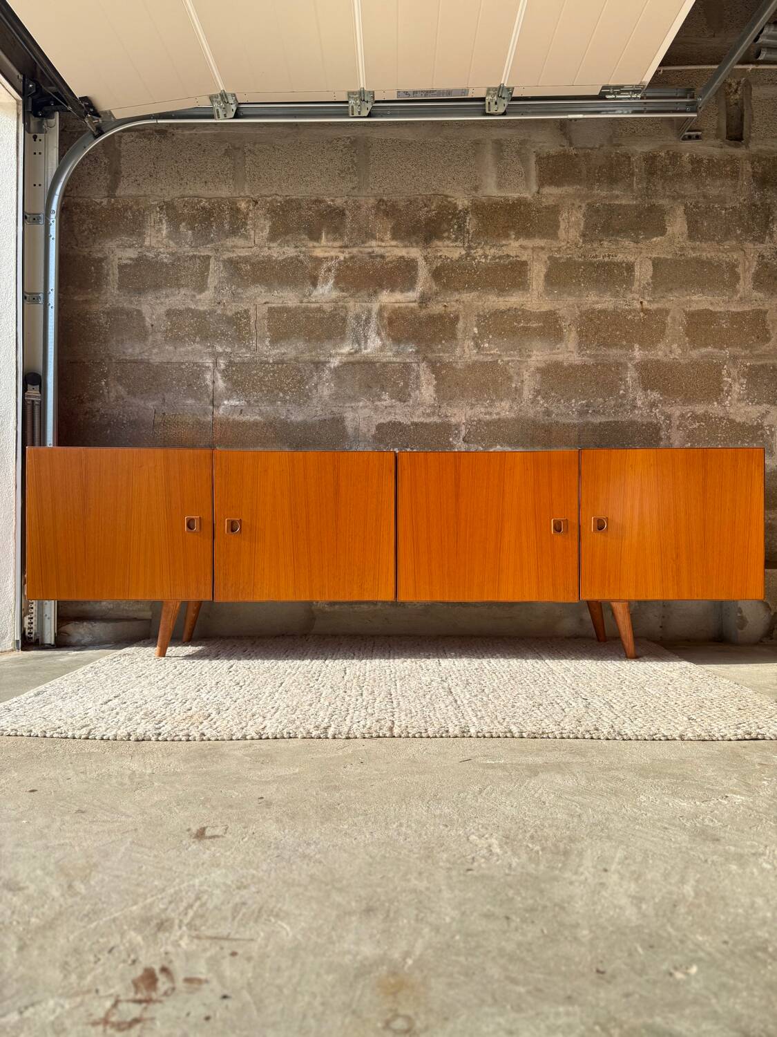 Vintage Scandinavian teak sideboard, 1960s/70s.