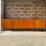 Vintage Scandinavian teak sideboard, 1960s/70s.