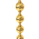 Scandinavian brass lampadair 1970