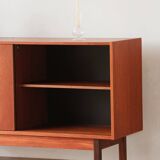 Vintage Scandinavian teak sideboard – Domino Mobler – 1960s