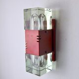 Wall lamp of the House Sciolari, murano glass, Italy, 1970