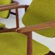 Two Danish design lounge arm chairs by Arne Hovmand Olsen