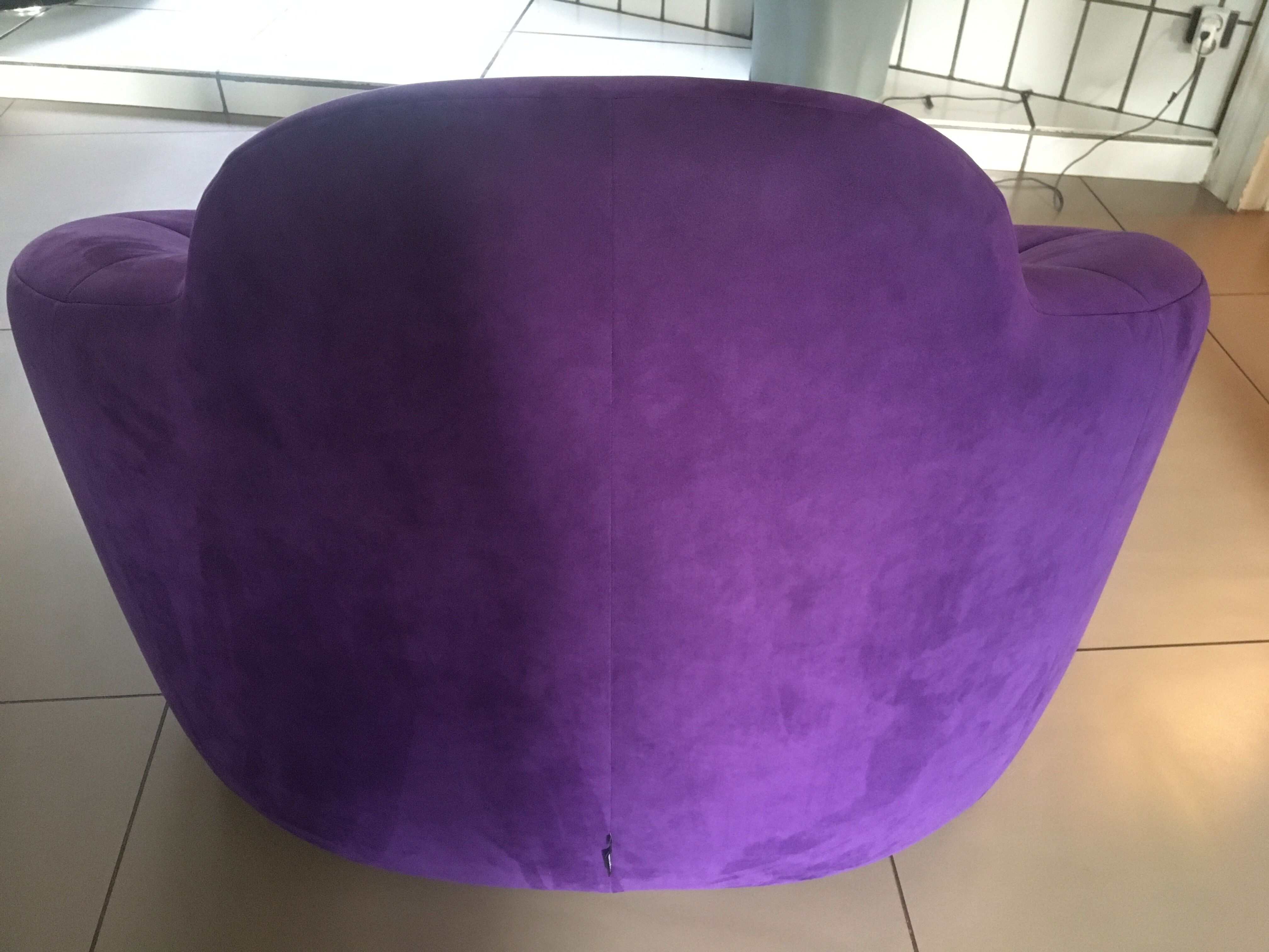 Swivel armchair Ligne Roset - Pumpkin design Pierre Paulin