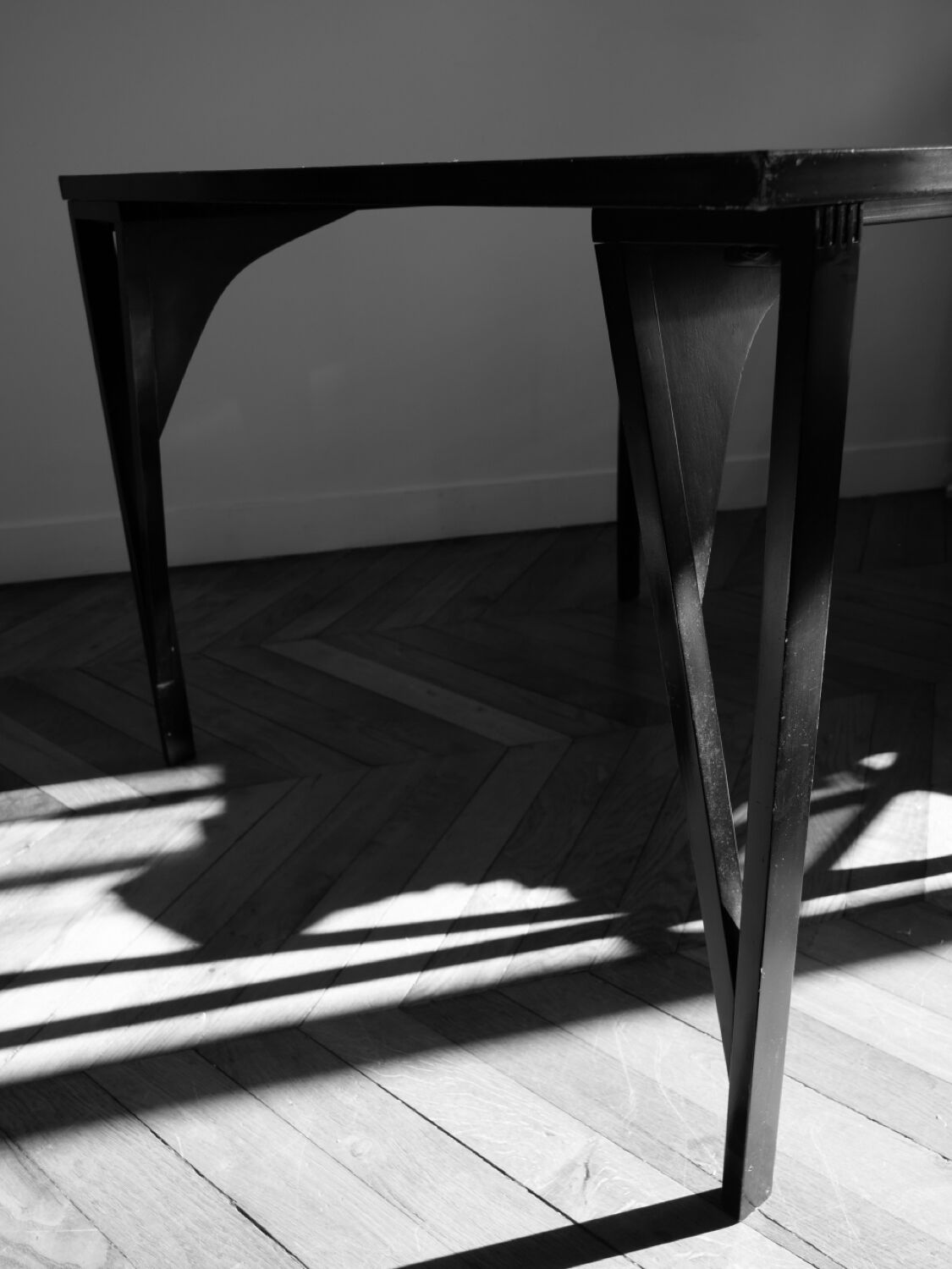 Castiglioni folding table & chairs 1965