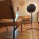 Trio of modular dlg P.Guariche armchairs 1960's