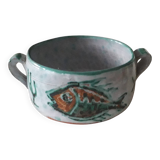 Vallauris ceramic pocket emptier