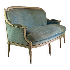 Banquette Louis XVI en