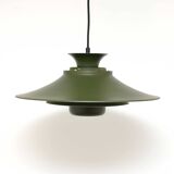 Bottle green Vitrika lamp, Denmark 1970s