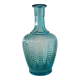 Moulded glass vase