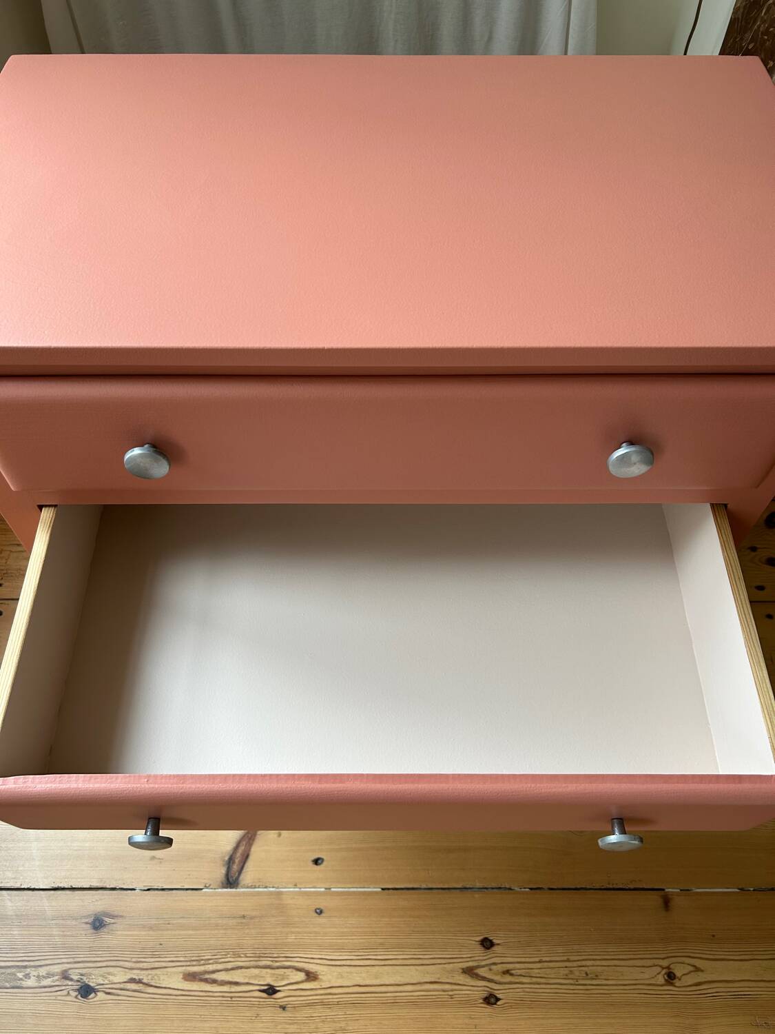 Colorful vintage dresser