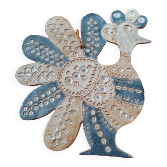 Ceramic decoration plate COQ