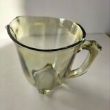 Smoked glass pitcher