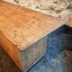 Vintage French Oak and Pine Counter – 1930s Shop Counter or Kitchen Island